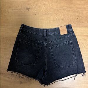 Zara Black Denim Shorts